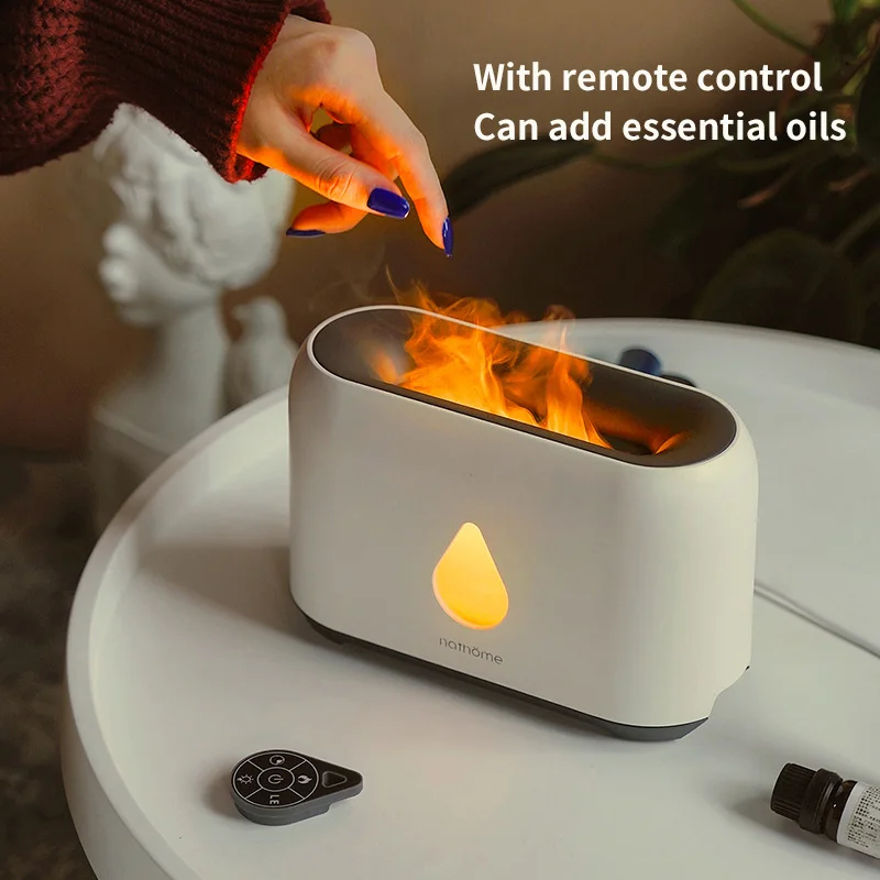 Flame Humidifier Essential Oils Mist Maker Flame Aromatherapy for Home Humidifier and Scent Diffuser Fragrance Steam Generator
Flame Humidifier Essential Oils Mist Maker Flame Aromatherapy for Home Humidifier and Scent Diffuser Fragrance Steam Generator
