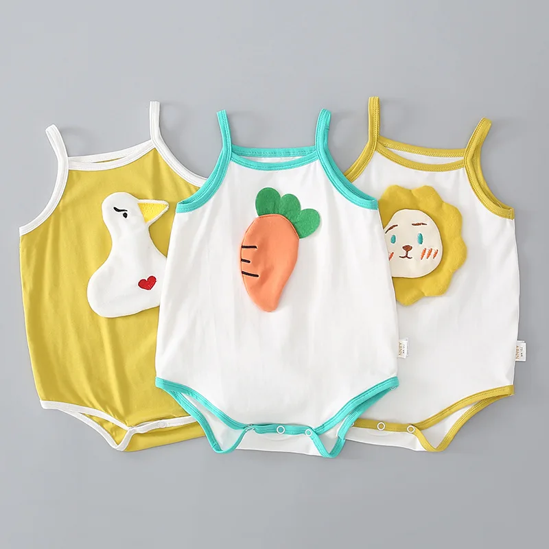 Summer Baby Boys Bodysuits Infant Girls Rompers Cotton Cartoon Animals Fruits Cute Baby Clothing Unisex Toddler Jumpsuit
Summer Baby Boys Bodysuits Infant Girls Rompers Cotton Cartoon Animals Fruits Cute Baby Clothing Unisex Toddler Jumpsuit