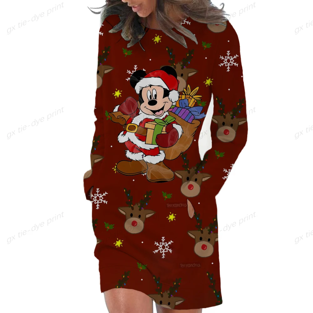 Women Y2k Casual HoodiesDisney Mickey Mouse Print Sweatshirt 3D Christmas Loose Long Hoodies Sweater Female Elegant Sudaderas
Women Y2k Casual HoodiesDisney Mickey Mouse Print Sweatshirt 3D Christmas Loose Long Hoodies Sweater Female Elegant Sudaderas