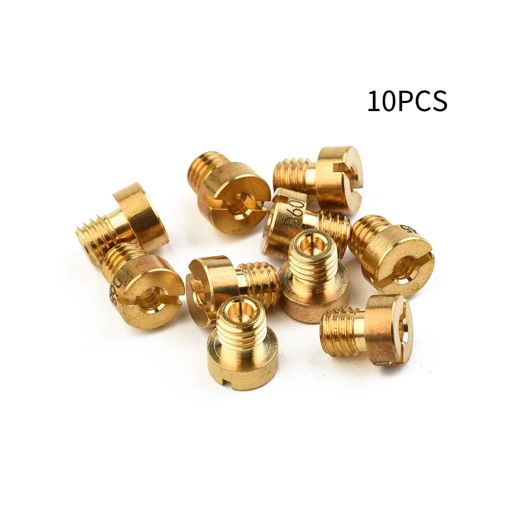 10pcs Thread Main Jets Carburetor Nozzle Set For DELLORTO Carb M5 5x0.75mm 50-72 Nozzle Set With The PHBL / VHST Carburetor
10pcs Thread Main Jets Carburetor Nozzle Set For DELLORTO Carb M5 5x0.75mm 50-72 Nozzle Set With The PHBL / VHST Carburetor
