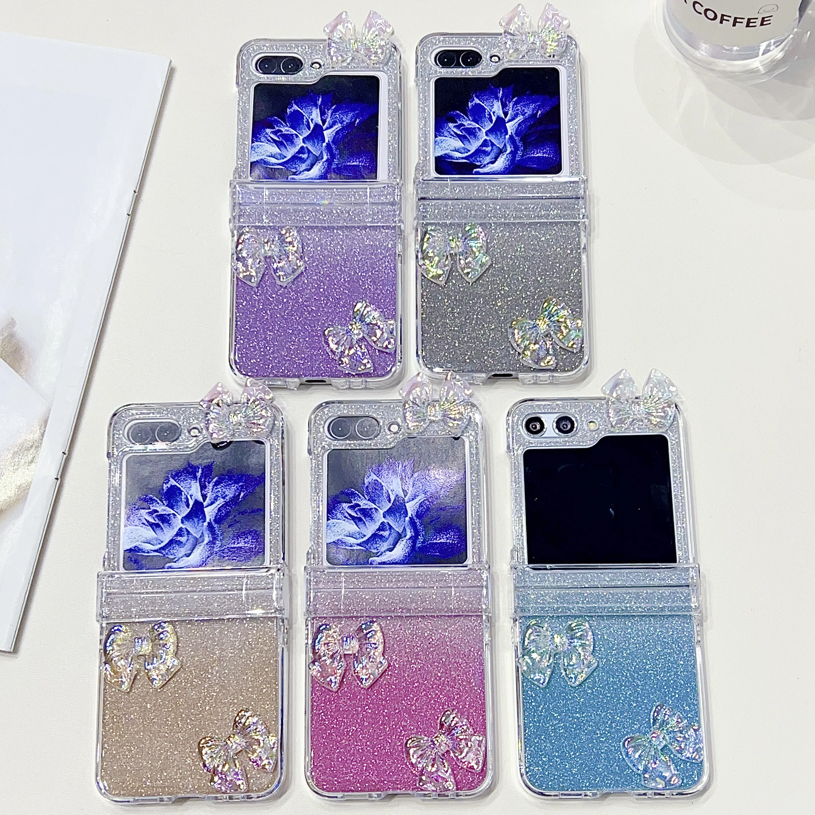 Glitter Butterfly Phone Case For Samsung Galaxy Z Flip5/Z Flip4/Z Flip3 Ultra-Thin Design Shock-Proof Soft Cover
Glitter Butterfly Phone Case For Samsung Galaxy Z Flip5/Z Flip4/Z Flip3 Ultra-Thin Design Shock-Proof Soft Cover