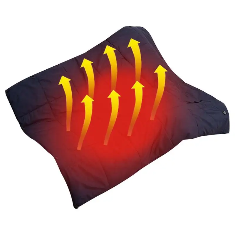 USB Heated Blanket Thermal Insulation Windproof Blanket With Fast Heating Women's Accessories For Traveling Business Trips
USB Heated Blanket Thermal Insulation Windproof Blanket With Fast Heating Women's Accessories For Traveling Business Trips