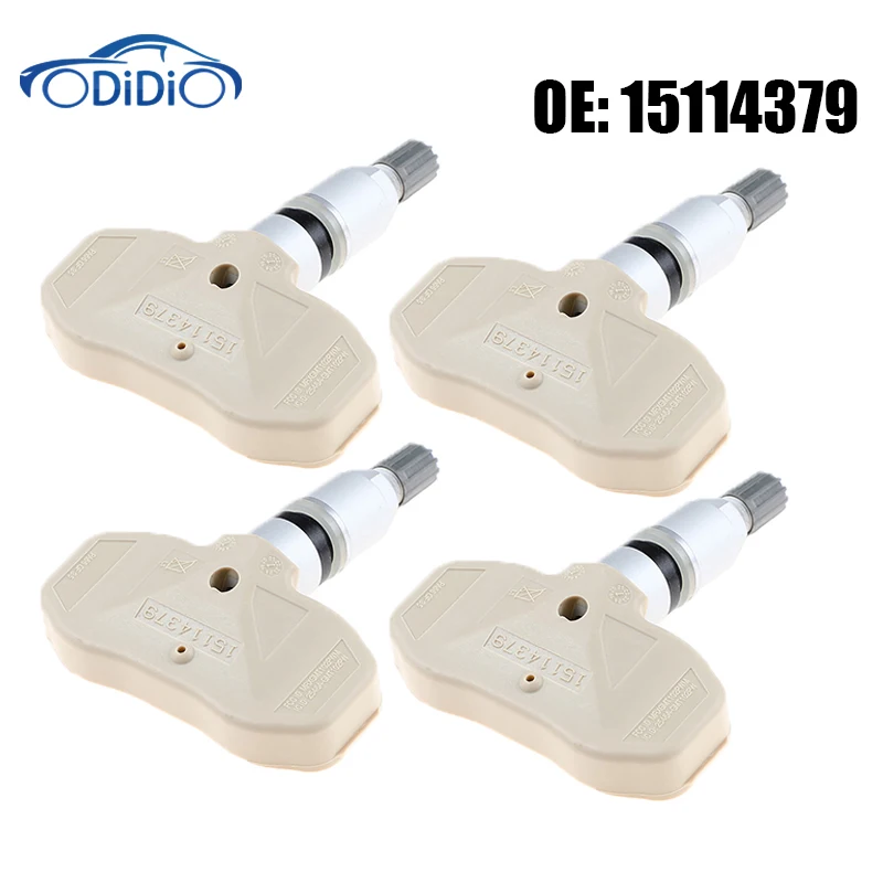 ODiDiO 1/4 pieces 15114379 315 MHZ Tire Pressure Sensor TPMS For Chevrolet Tahoe 2005-2006 For Cadillac Escalade Chevrolet GMC
ODiDiO 1/4 pieces 15114379 315 MHZ Tire Pressure Sensor TPMS For Chevrolet Tahoe 2005-2006 For Cadillac Escalade Chevrolet GMC