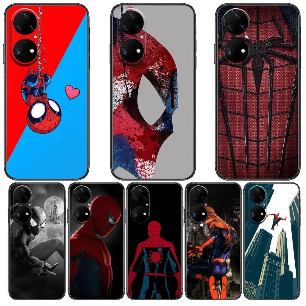 Marvel Spiderman Phone Case For Huawei p50 P40 p30 P20 10 9 8 Lite E Pro Plus Black Etui Coque Painting Hoesjes comic fas
Marvel Spiderman Phone Case For Huawei p50 P40 p30 P20 10 9 8 Lite E Pro Plus Black Etui Coque Painting Hoesjes comic fas