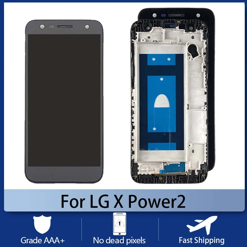 For LG X Power 2 Mobile Phone Screen Tela LCD Display X Power 2 M320 M320F Touch Screen Digitizer Assembly
For LG X Power 2 Mobile Phone Screen Tela LCD Display X Power 2 M320 M320F Touch Screen Digitizer Assembly