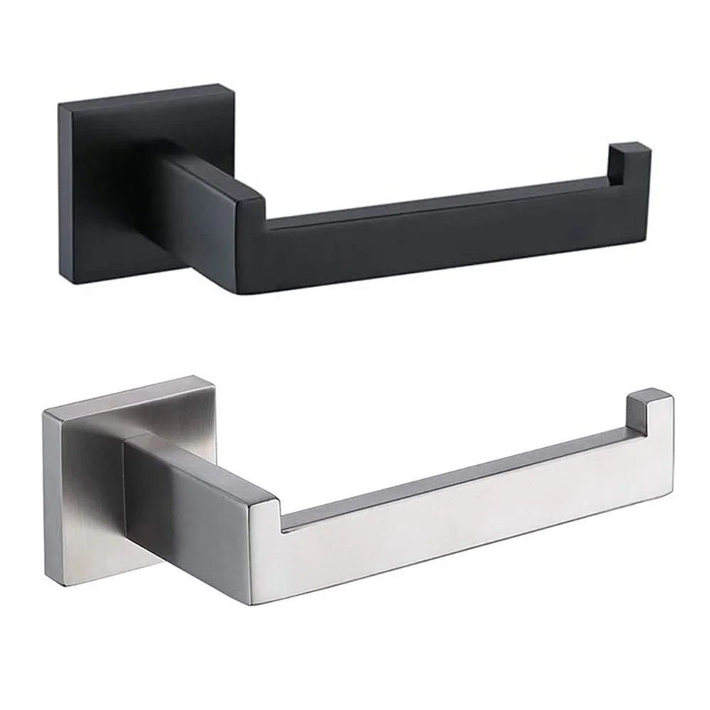 304 Brushed Stainless Steel Wall-mounted Toilet Paper Holder Square Base Paper Towel Holder Roll Paper Holder
304 Brushed Stainless Steel Wall-mounted Toilet Paper Holder Square Base Paper Towel Holder Roll Paper Holder