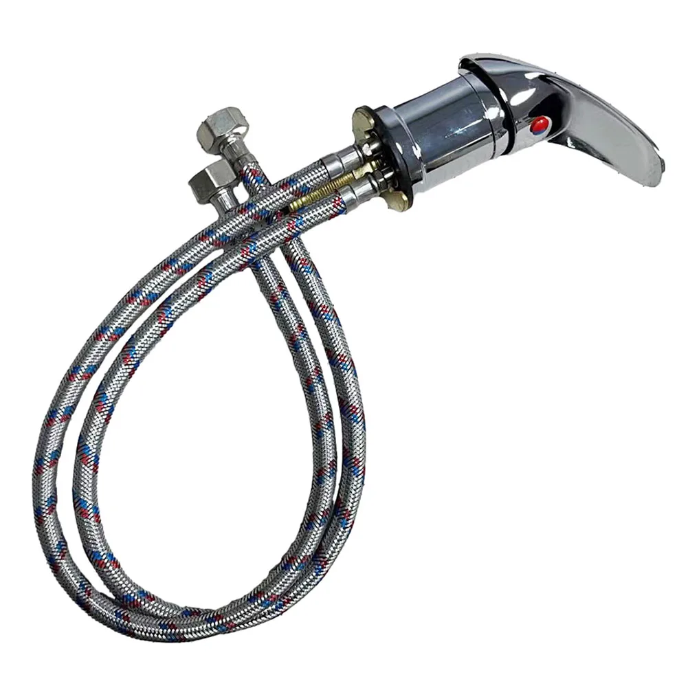 Functional Hot and Cold Faucet Set for Barber Shop Shampoo Bed Zinc Alloy Construction Effortless Water Temperature Control
Functional Hot and Cold Faucet Set for Barber Shop Shampoo Bed Zinc Alloy Construction Effortless Water Temperature Control