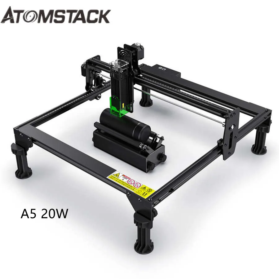 ATOMSTACK A5 20W Laser Engraver CNC Quick Assembly 410x400mm Carving Area Full-metal Structure Fixed-focus Laser Eye Protection
ATOMSTACK A5 20W Laser Engraver CNC Quick Assembly 410x400mm Carving Area Full-metal Structure Fixed-focus Laser Eye Protection