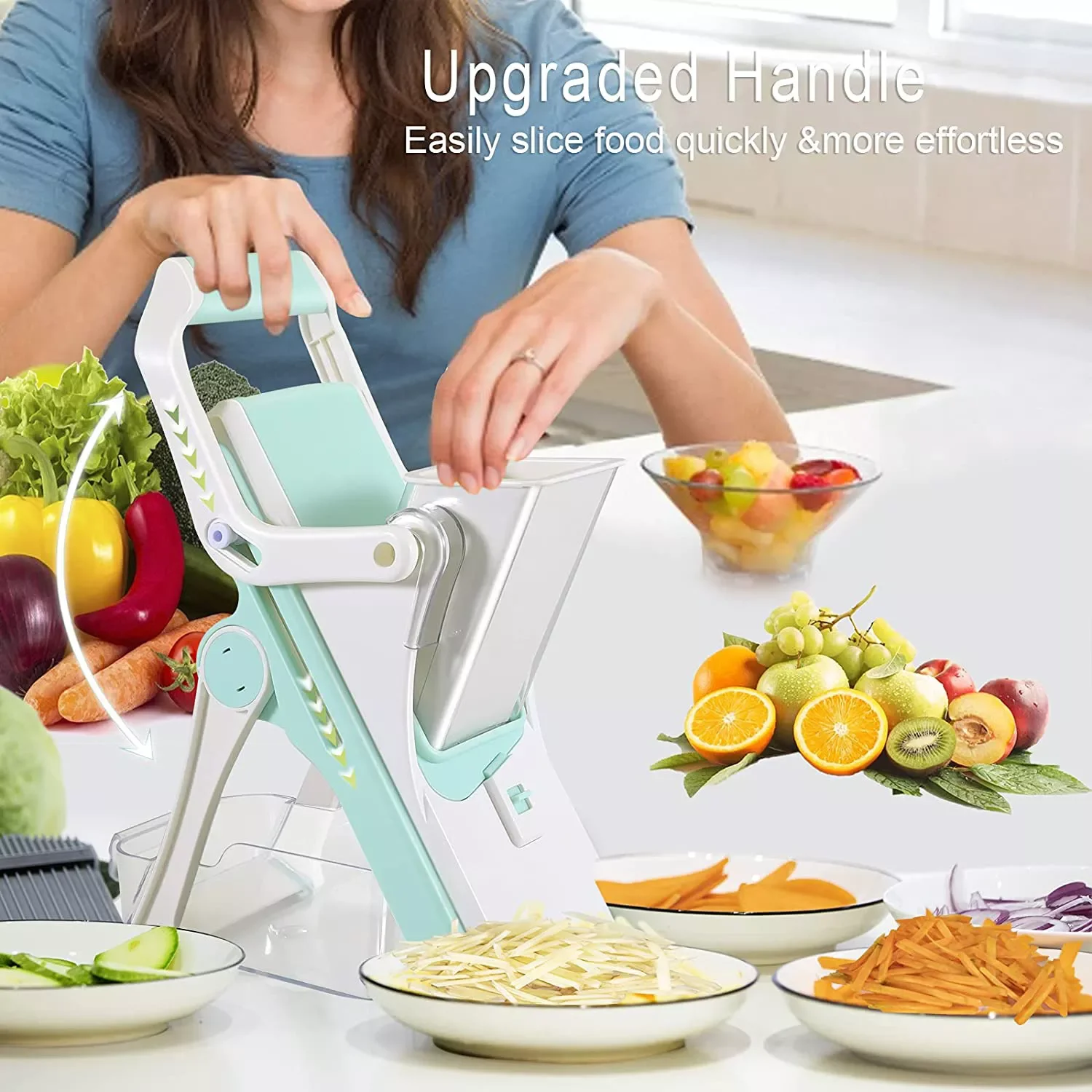 NEW2023 3 In 1 Vegetable Chopper Multifunctional Vegetable Cutter Carrot Potato Slicer Kitchen Manual Shredding Meat Slicer Mach
NEW2023 3 In 1 Vegetable Chopper Multifunctional Vegetable Cutter Carrot Potato Slicer Kitchen Manual Shredding Meat Slicer Mach