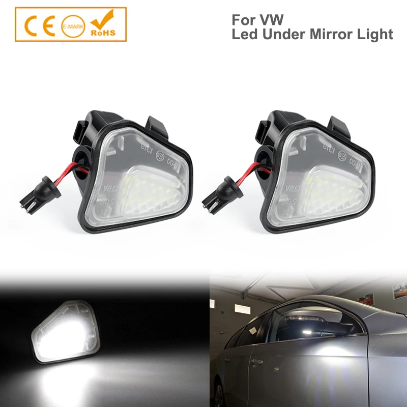 For VW Eos Scirocco III Passat CC Side Mirror Car Accsesories 2pcs LED Under Puddle Light Lamp Canbus 3C8945291
For VW Eos Scirocco III Passat CC Side Mirror Car Accsesories 2pcs LED Under Puddle Light Lamp Canbus 3C8945291