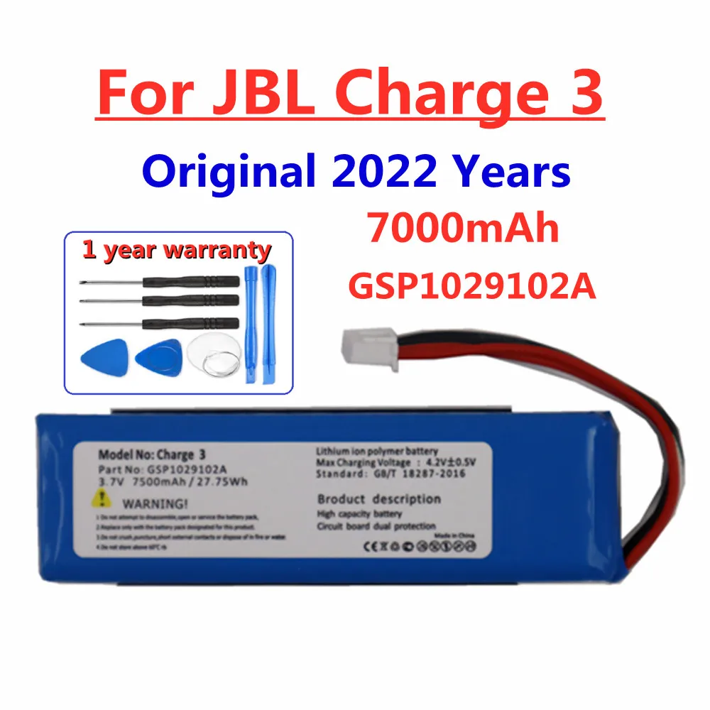 2022 Оригинальный аккумулятор для JBL Harman Kardon Go Play Onyx Mini Charge 2 Plus 3 2015 2016 версия Flip 4 5 pulse