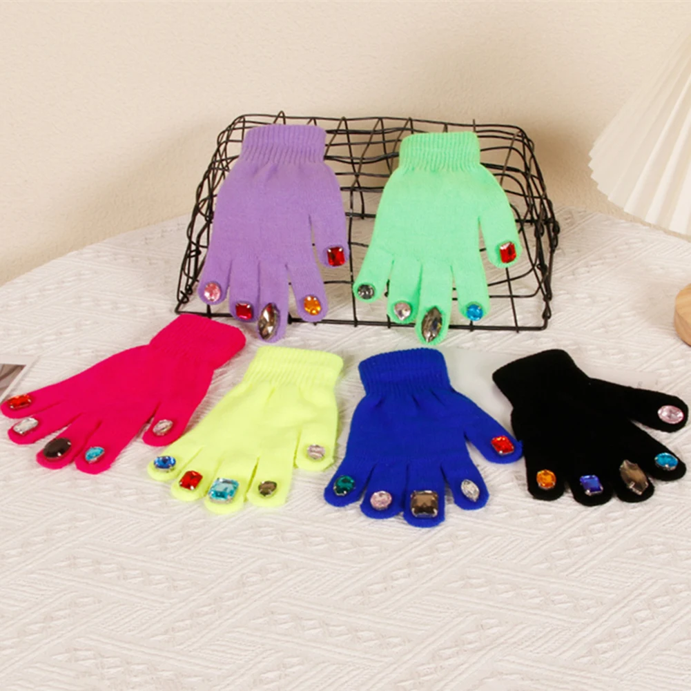Winter Gloves Women Touchscreen Diamond Knitted Mittens Thicken Warm Wool Cashmere Long Full Finger Gloves Luvas Guantes
Winter Gloves Women Touchscreen Diamond Knitted Mittens Thicken Warm Wool Cashmere Long Full Finger Gloves Luvas Guantes