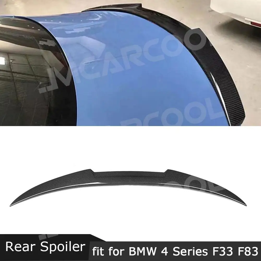 Rear Boot Spoiler for Bmw 4 Series F33 F83 M4 Convertible 2014-2019 Dry Carbon Fiber Car Rrear Trunk Lip Spoiler
Rear Boot Spoiler for Bmw 4 Series F33 F83 M4 Convertible 2014-2019 Dry Carbon Fiber Car Rrear Trunk Lip Spoiler
