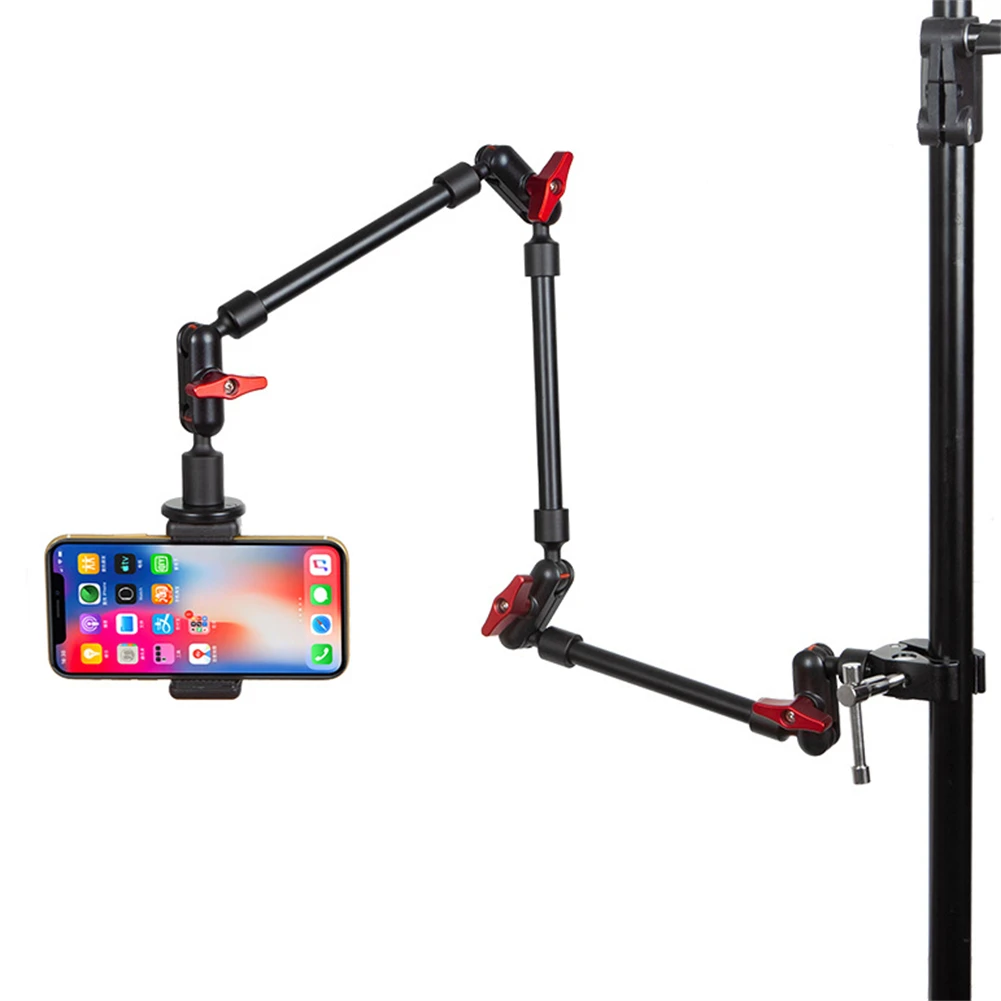 360 Degree Rotate Metal Suspension Boom Broadcasting Bracket Boom Arm For Smartphone Camcorder Mic For Tablet Mobile Phone
360 Degree Rotate Metal Suspension Boom Broadcasting Bracket Boom Arm For Smartphone Camcorder Mic For Tablet Mobile Phone