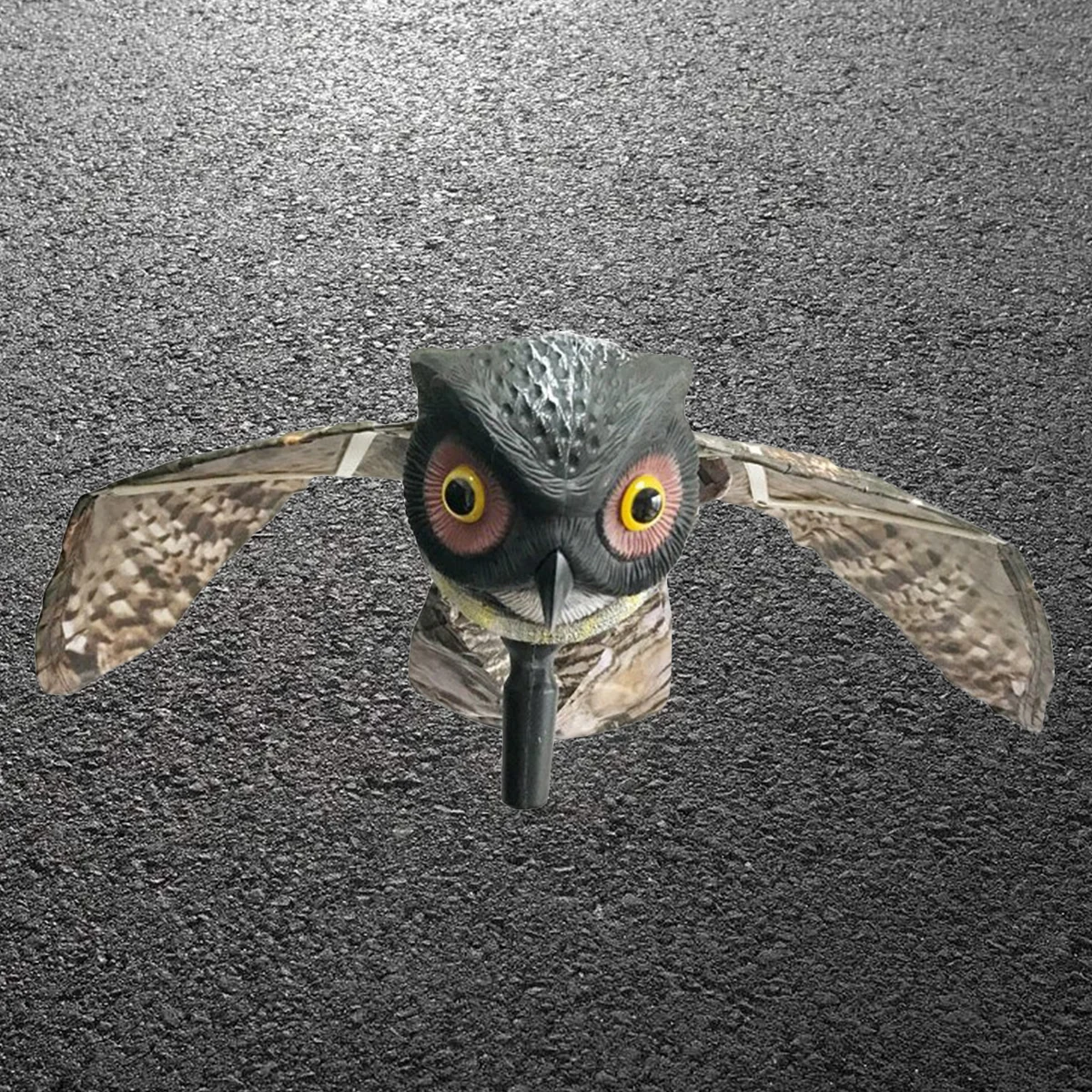 Owl Decor Bird Runner Insect Deterrent Movable Scarecrow Home Garden Orchard Insect Owl with (Red Eye Sockets)
Owl Decor Bird Runner Insect Deterrent Movable Scarecrow Home Garden Orchard Insect Owl with (Red Eye Sockets)
