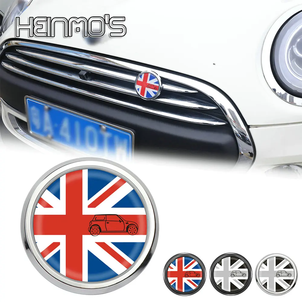 

Air intake Stickers For Mini Cooper One JCW S F55 F56 F57 F60 R50 R52 R53 R55 R56 R60 Auto Accessories Front Grille Emblem Badge