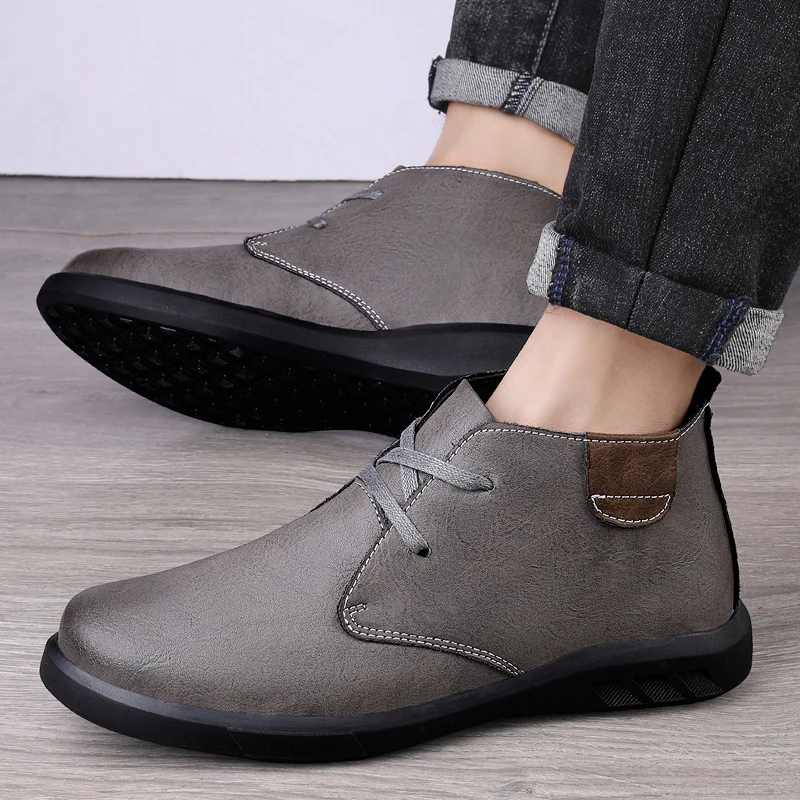 Популярные осенние мужские рабочие ботинки, черные, серые кожаные ботинки для мужчин, модные рабочие ботинки для мужчин, популярные ковбойские ботинки для мужчин 
Популярные осенние мужские рабочие ботинки, черные, серые кожаные ботинки для мужчин, модные рабочие ботинки для мужчин, популярные ковбойские ботинки для мужчин