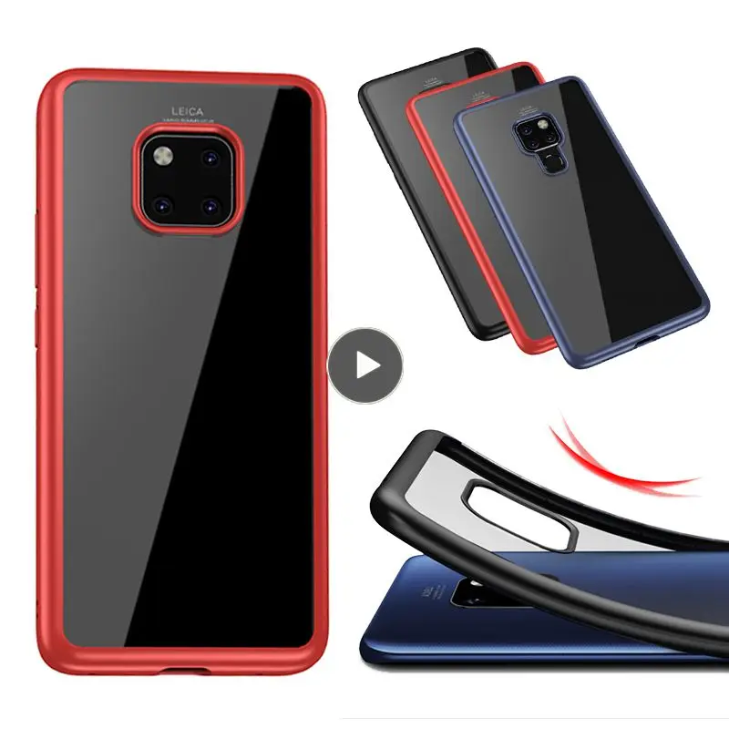 Soft TPU Clear Stylish Cover All-Round Protection Anti-Falling Case with Metal Luster Edge Case for HUAWEI Huawei Mate20/20Pro 
Soft TPU Clear Stylish Cover All-Round Protection Anti-Falling Case with Metal Luster Edge Case for HUAWEI Huawei Mate20/20Pro