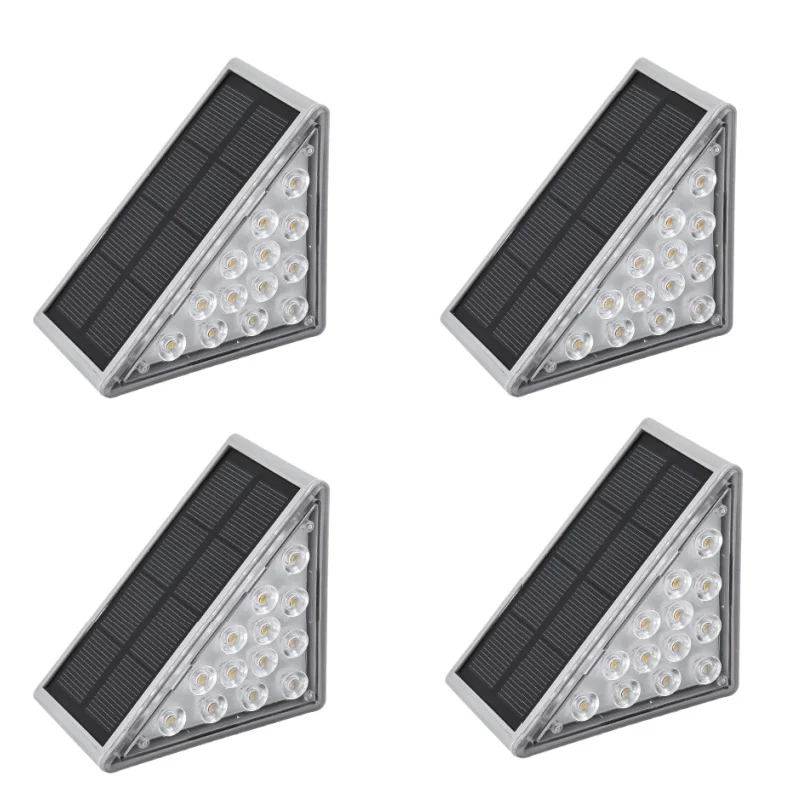 Солнечный ступенчатый светильник IP67, 4/2 шт
Солнечный ступенчатый светильник IP67, 4/2 шт