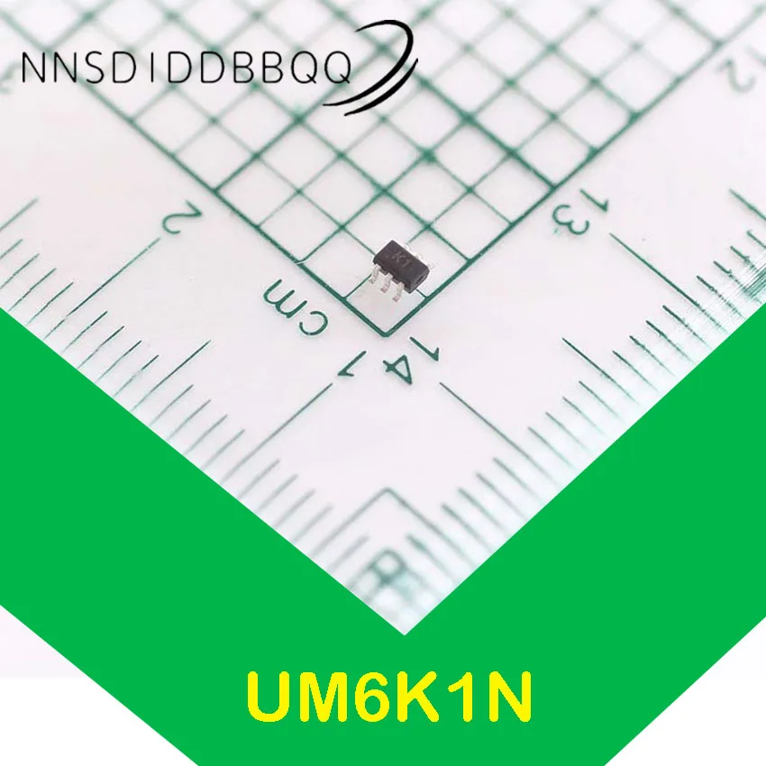 20 шт./лот UM6K1N K1 полевой транзистор SC-88(SOT-363) N-channel 30V 100mA 8Ω @ 4V
20 шт./лот UM6K1N K1 полевой транзистор SC-88(SOT-363) N-channel 30V 100mA 8Ω @ 4V