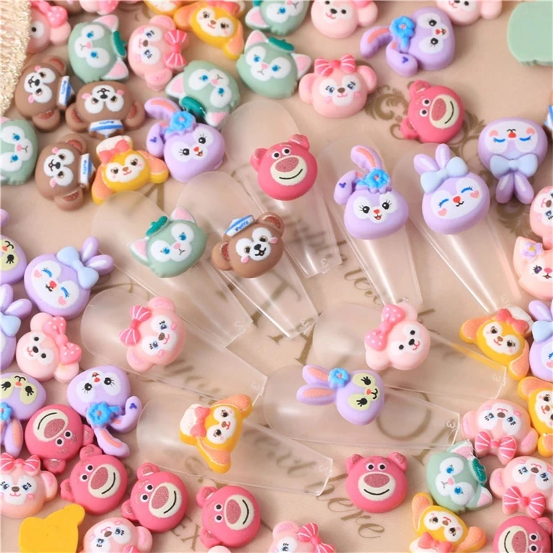 50Pcs 3D Kawaii Accessories Resin Bear Nail Charms Rhinesontes Cartoon Nail Art Decoretion Trendy Charms DIY Nail Accessories 
50Pcs 3D Kawaii Accessories Resin Bear Nail Charms Rhinesontes Cartoon Nail Art Decoretion Trendy Charms DIY Nail Accessories