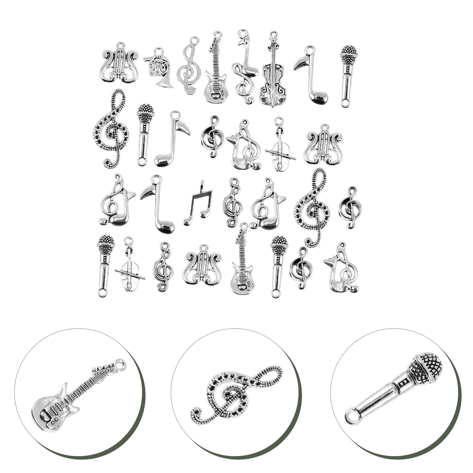70 Pcs Music Symbol Pendant Musical Note Metal Bracelet Charm Jewelry Making Accessories Decor Alloy Decors Notes Charms
70 Pcs Music Symbol Pendant Musical Note Metal Bracelet Charm Jewelry Making Accessories Decor Alloy Decors Notes Charms