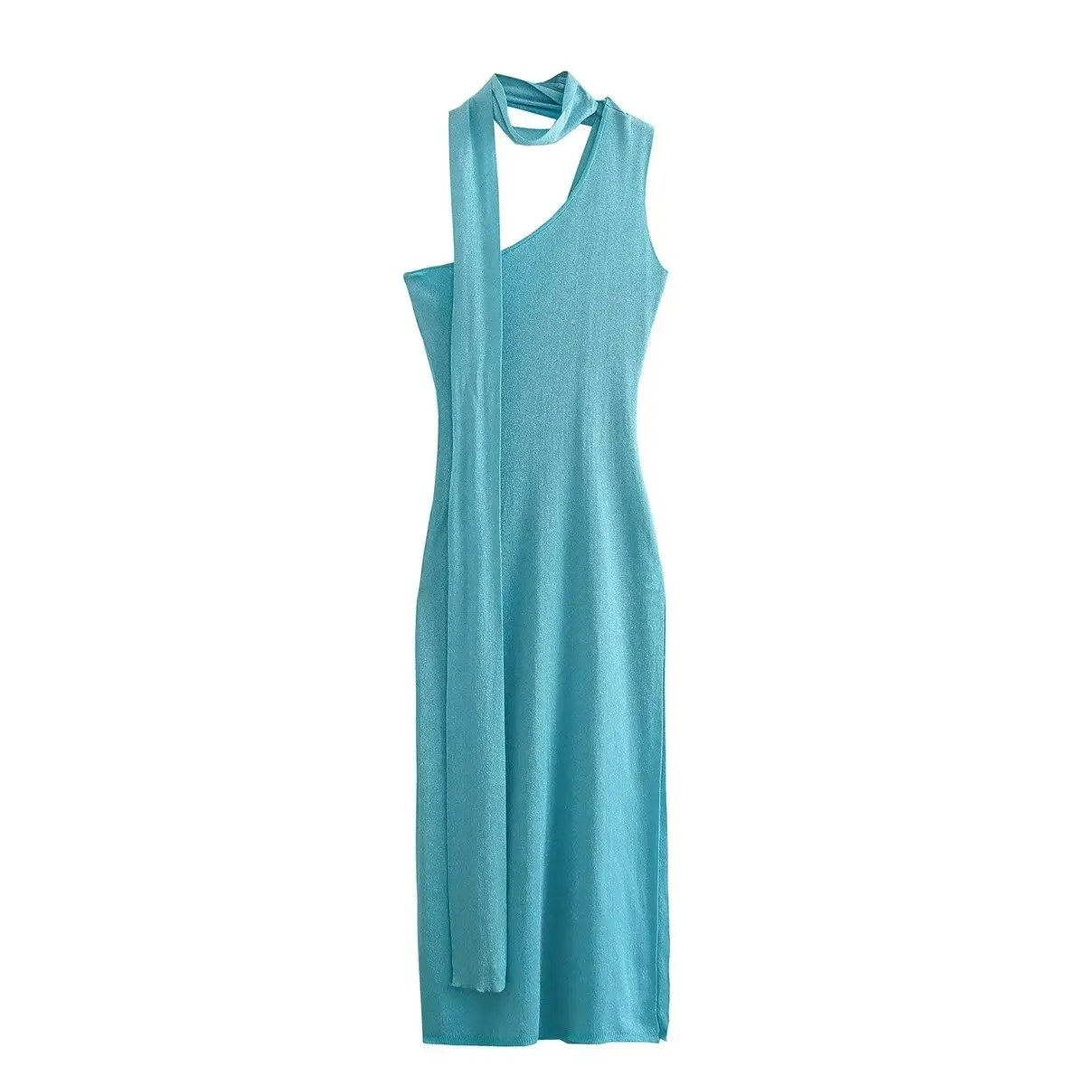 Women 2023 New Chic Fashion Asymmetric gold and silver thread Vintage Backless Dresses robe Vestidos
Women 2023 New Chic Fashion Asymmetric gold and silver thread Vintage Backless Dresses robe Vestidos