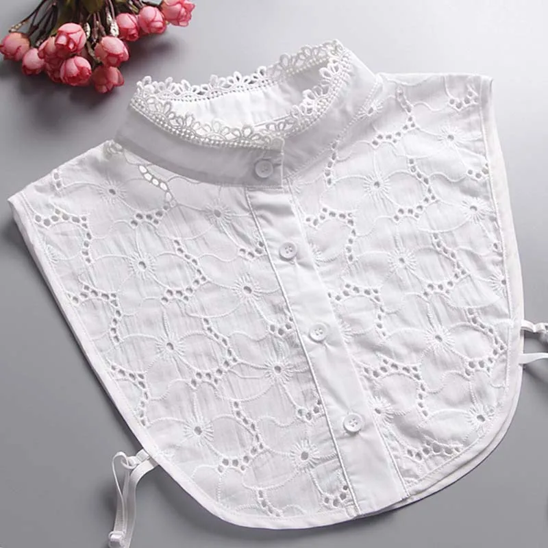 Spring Fake Collar White Lace Upright Collar Wild Fake Tie Clothing Accessories Detachable Hollow Lace Neck Collar
Spring Fake Collar White Lace Upright Collar Wild Fake Tie Clothing Accessories Detachable Hollow Lace Neck Collar