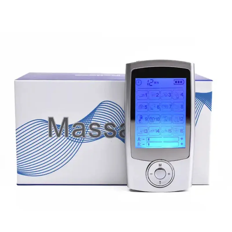Smart Health 16 Mode Digital Electronic Pulse Massager Muscle Stimulator Pain Relief Machine Electro Therapy Body Massage Device
Smart Health 16 Mode Digital Electronic Pulse Massager Muscle Stimulator Pain Relief Machine Electro Therapy Body Massage Device