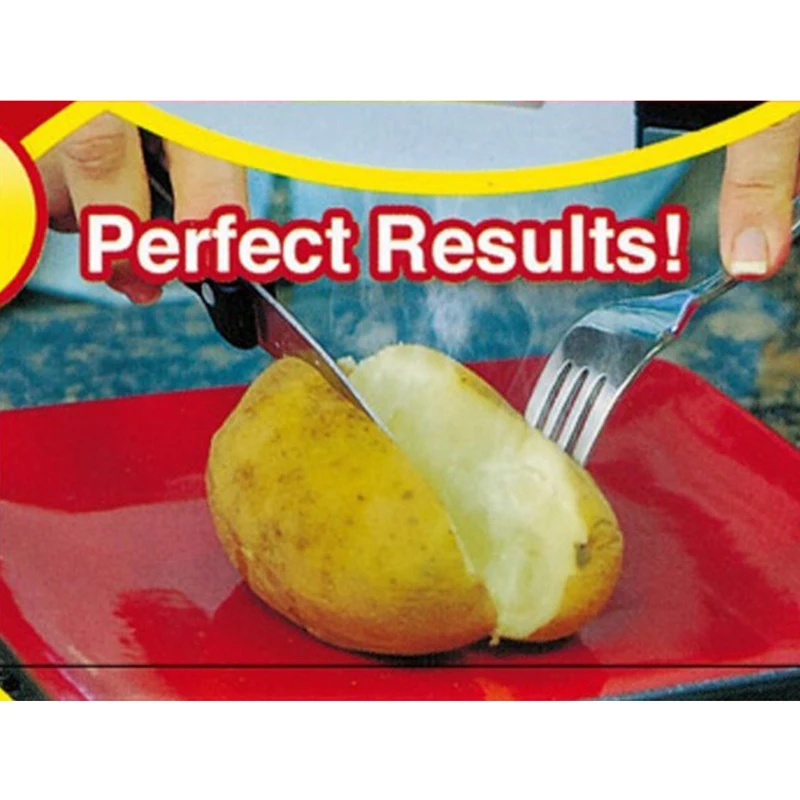1PC Red Washable Cooker Bag Baked Potato Microwave Cooking Potato Quick Fast (cooks 4 potatoes at once)
1PC Red Washable Cooker Bag Baked Potato Microwave Cooking Potato Quick Fast (cooks 4 potatoes at once)