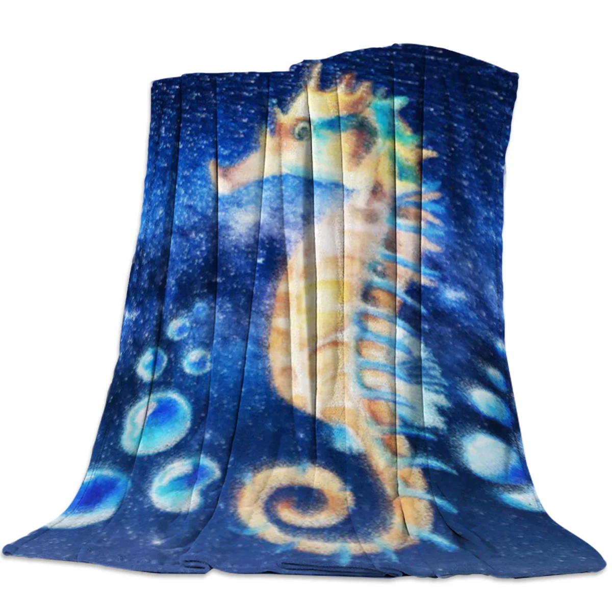 Seahorse Mediterranean Style Flannel Fleece Bed Blanket Coverlet Bed Cover Soft Lightweight Warm Cozy Throw Blankets Bedspread
Seahorse Mediterranean Style Flannel Fleece Bed Blanket Coverlet Bed Cover Soft Lightweight Warm Cozy Throw Blankets Bedspread