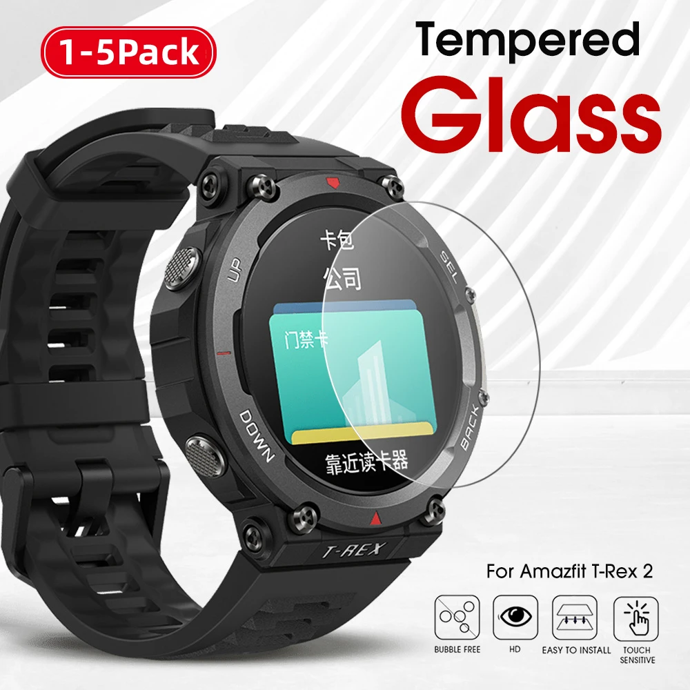 1-5 шт. защитное закаленное стекло для Amazfit T Rex 2 TRex Pro, Защита экрана для Xiaomi Huami T Rex/TREX 2/T Rex Pro, стекло 
1-5 шт. защитное закаленное стекло для Amazfit T Rex 2 TRex Pro, Защита экрана для Xiaomi Huami T Rex/TREX 2/T Rex Pro, стекло