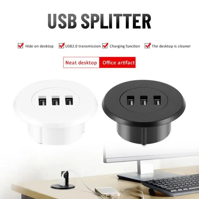 For Laptop Pc Computer 5cm Grommet Hole 150cm Grommet Hole Usb2.0 Splitter In-desk Mounting Fast Charging Usb Interface 
For Laptop Pc Computer 5cm Grommet Hole 150cm Grommet Hole Usb2.0 Splitter In-desk Mounting Fast Charging Usb Interface