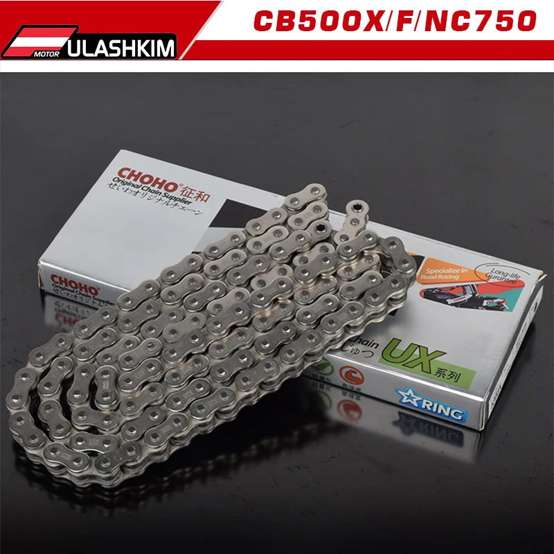 CB500F CB500X цепь передач масла мотоцикла для HONDA CB500F CB500X NC750 оригинальная Бесшумная Шестерня гоночная цепь передача NC750
CB500F CB500X цепь передач масла мотоцикла для HONDA CB500F CB500X NC750 оригинальная Бесшумная Шестерня гоночная цепь передача NC750