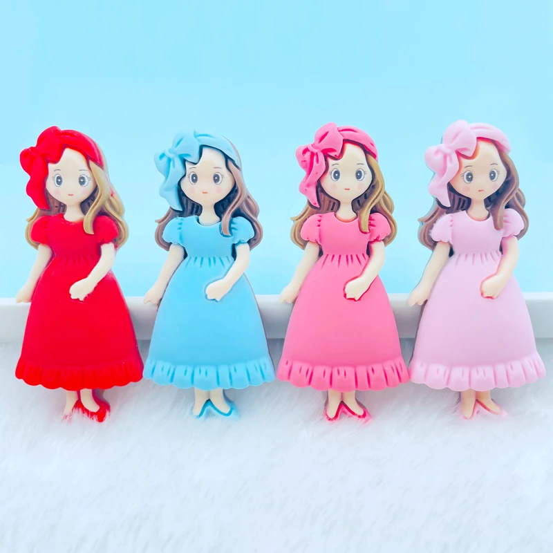 4 Pcs New Cute Resin Lovely Cartoon Princess Flat Back Cabochon Scrapbook Kawaii DIY Charm Embellishments Accessories Find F75
4 Pcs New Cute Resin Lovely Cartoon Princess Flat Back Cabochon Scrapbook Kawaii DIY Charm Embellishments Accessories Find F75