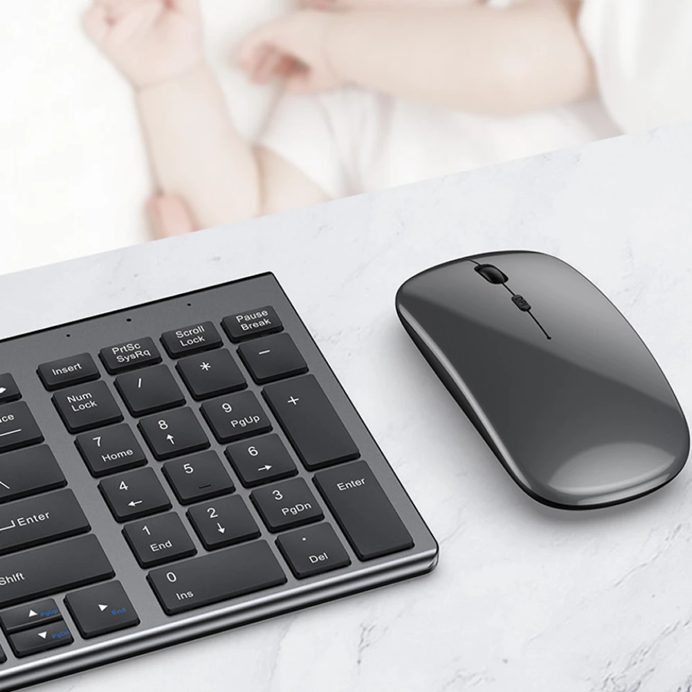 5.0 2.4G Wireless Keyboard and Mouse Combo Mini Multimedia Keyboard Mouse Set for Laptop PC TV iPad Macbook Android
5.0 2.4G Wireless Keyboard and Mouse Combo Mini Multimedia Keyboard Mouse Set for Laptop PC TV iPad Macbook Android