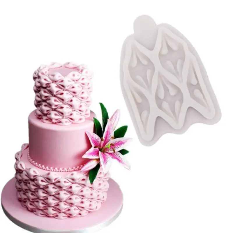 Easy Fabric Puff Mould Silicone Fodant Mold For Cake Decorating Tools Sugarcrafts Chocolate Cookies Cake Molds DIY Baking Tools
Easy Fabric Puff Mould Silicone Fodant Mold For Cake Decorating Tools Sugarcrafts Chocolate Cookies Cake Molds DIY Baking Tools