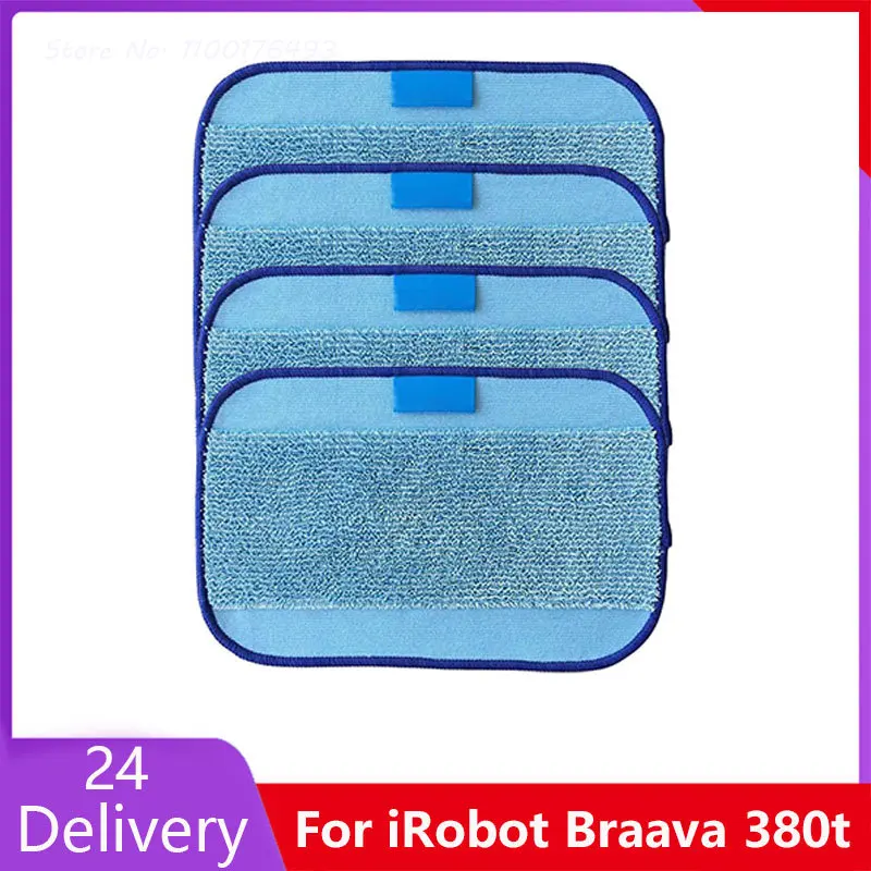 Wet Mopping Cloths for IRobot Braava 321 380 320 380t Mint 5200C 5200 4200 4205 Robot Replacement of Accessories Washable Mop
Wet Mopping Cloths for IRobot Braava 321 380 320 380t Mint 5200C 5200 4200 4205 Robot Replacement of Accessories Washable Mop