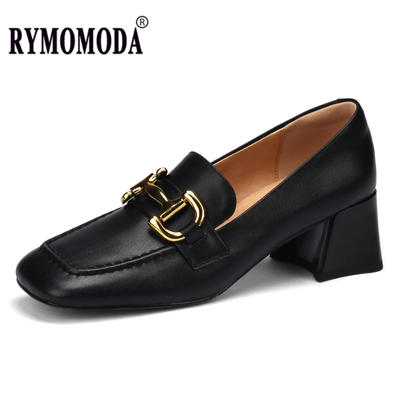 Pumps Women Shoes Mid Heel 2022 Spring Sheepskin Square Toe Block Heel Metal Decoration Office Black Handmade Shoe Big Size 42
Pumps Women Shoes Mid Heel 2022 Spring Sheepskin Square Toe Block Heel Metal Decoration Office Black Handmade Shoe Big Size 42