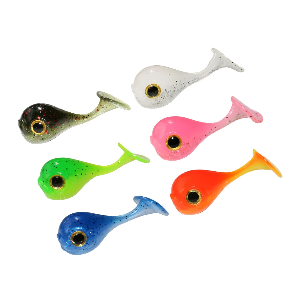 ILURE 10pcs Fishing Bait Big Head Fish T Tail 3g4.5cm Artificial Silicone Bait Fresh Water Seawater Culter Alburnus Bass Trout
ILURE 10pcs Fishing Bait Big Head Fish T Tail 3g4.5cm Artificial Silicone Bait Fresh Water Seawater Culter Alburnus Bass Trout