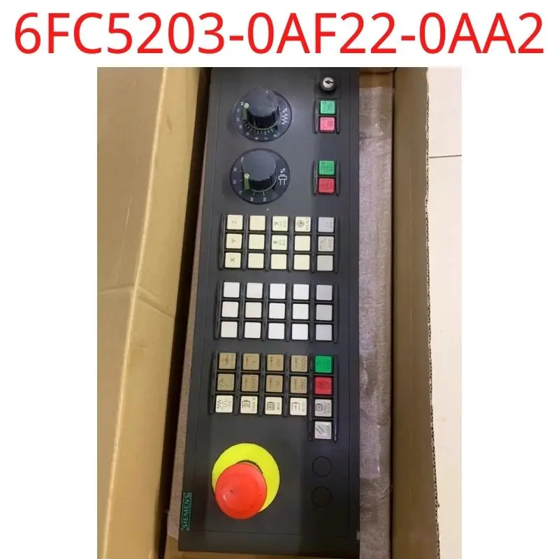 Used test ok 6FC5203-0AF22-0AA2 SINUMERIK machine control panel MCP 483C, MPI, width 19", mechanical keys, 16 mm EMERGENCY OFF
Used test ok 6FC5203-0AF22-0AA2 SINUMERIK machine control panel MCP 483C, MPI, width 19", mechanical keys, 16 mm EMERGENCY OFF