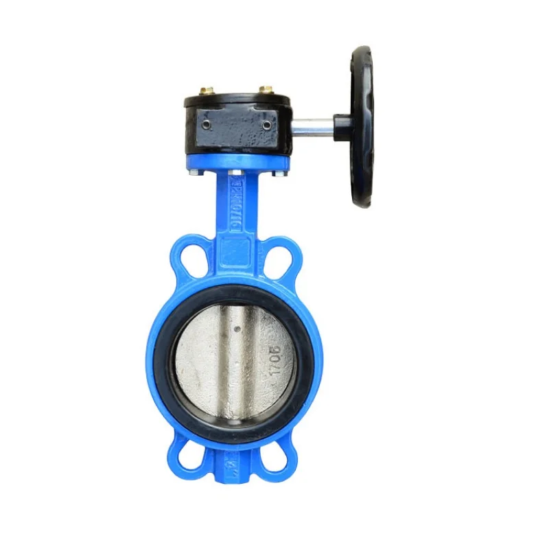 D371X-16 Manual Turbine Wafer Butterfly Valve DN100 Worm-and-Worm Wheel Folding Butterfly Bamper 150 300 80
D371X-16 Manual Turbine Wafer Butterfly Valve DN100 Worm-and-Worm Wheel Folding Butterfly Bamper 150 300 80