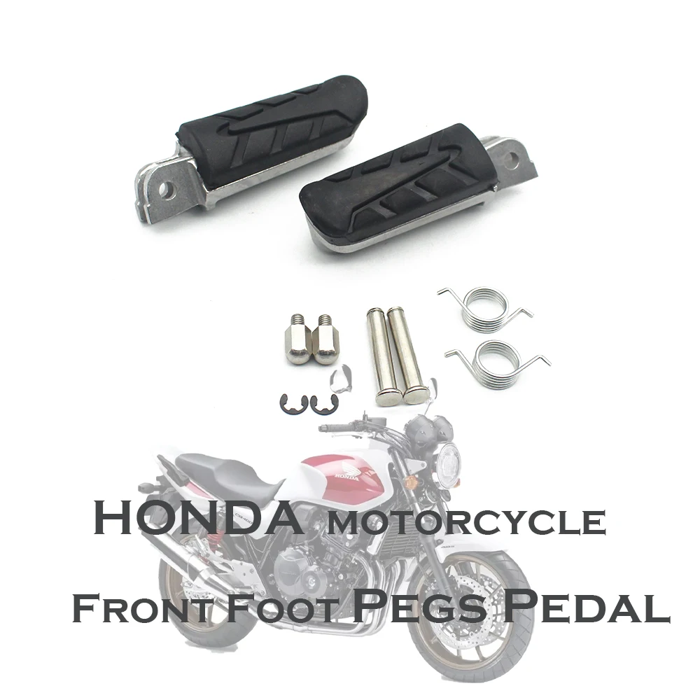 Pokhaomin Motorcycle Front Foot Pegs Pedal for HONDA XL125 CB250 400 500 600 1300 VT250 VTR250 NT400 CBF500 CBR600 NTV600
Pokhaomin Motorcycle Front Foot Pegs Pedal for HONDA XL125 CB250 400 500 600 1300 VT250 VTR250 NT400 CBF500 CBR600 NTV600
