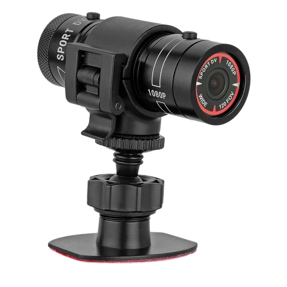 F9 Mini Sports Camera 100W 1080P Outdoor Riding Motorcycle Helmet Sports DV Camera Video Waterproof Bicycle Camera
F9 Mini Sports Camera 100W 1080P Outdoor Riding Motorcycle Helmet Sports DV Camera Video Waterproof Bicycle Camera