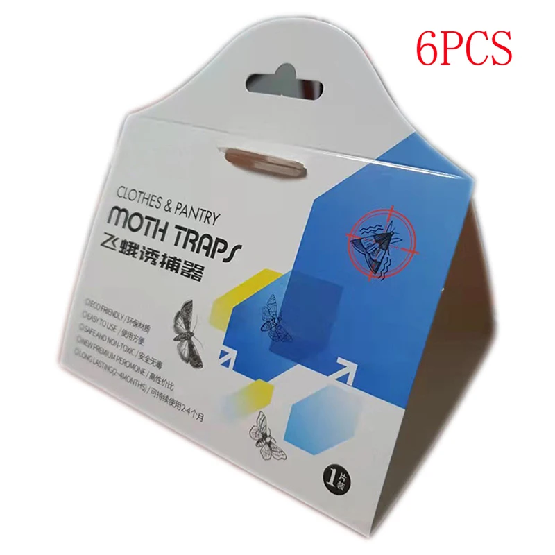 6pcs Pantry Food Moth Trap Pheromone Killer Paste Sticky Glue Trap Pest Reject Fly Insects Family Restaurant
6pcs Pantry Food Moth Trap Pheromone Killer Paste Sticky Glue Trap Pest Reject Fly Insects Family Restaurant