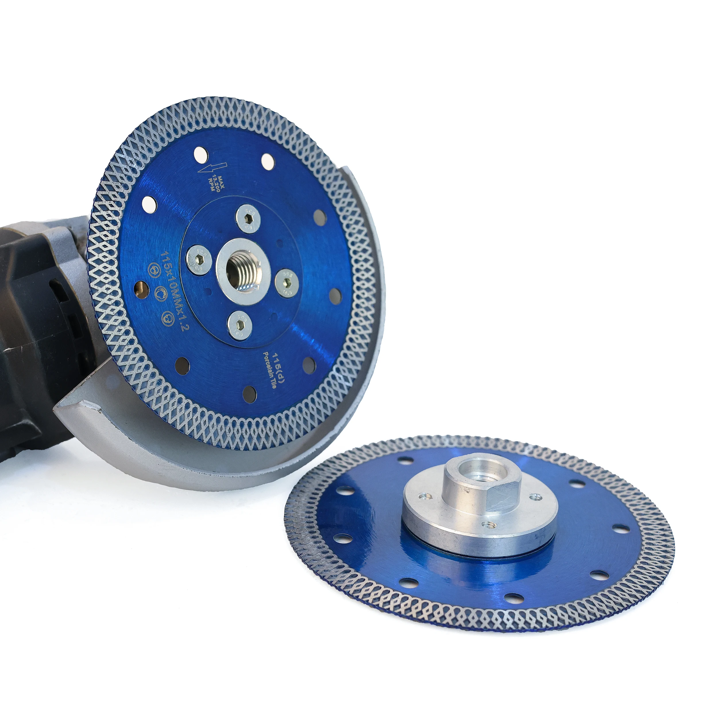 105-125mm Turbo Tile Blade Diamond Diamond Granite Cutting Disc With M14 or 5/8"-11 Arbor For Stone Granite Marble Concrete Tile
105-125mm Turbo Tile Blade Diamond Diamond Granite Cutting Disc With M14 or 5/8"-11 Arbor For Stone Granite Marble Concrete Tile