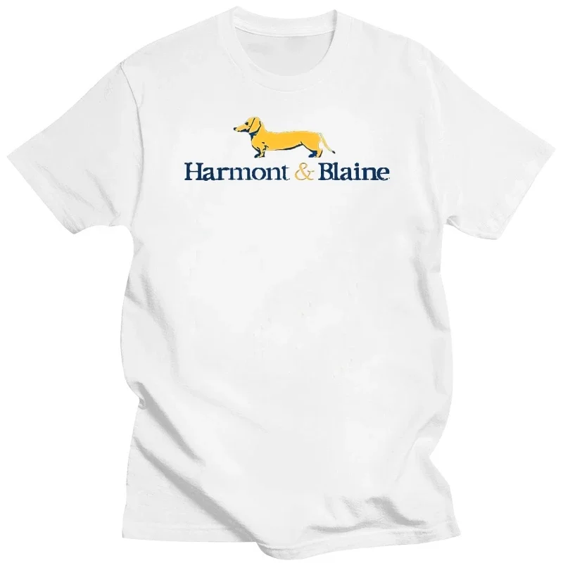 Мужские модные хлопковые футболки Harmont Blaine с логотипом мужские повседневные