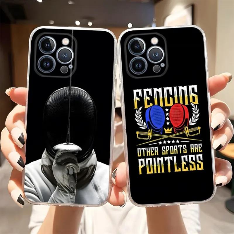Fencing Sport Phone Case 2023 Hot Transparent For Iphone 14Pro 11 12 14 Pro Max Mini 6 6s 7 8 Plus X XR XS SE2020 Cover
Fencing Sport Phone Case 2023 Hot Transparent For Iphone 14Pro 11 12 14 Pro Max Mini 6 6s 7 8 Plus X XR XS SE2020 Cover