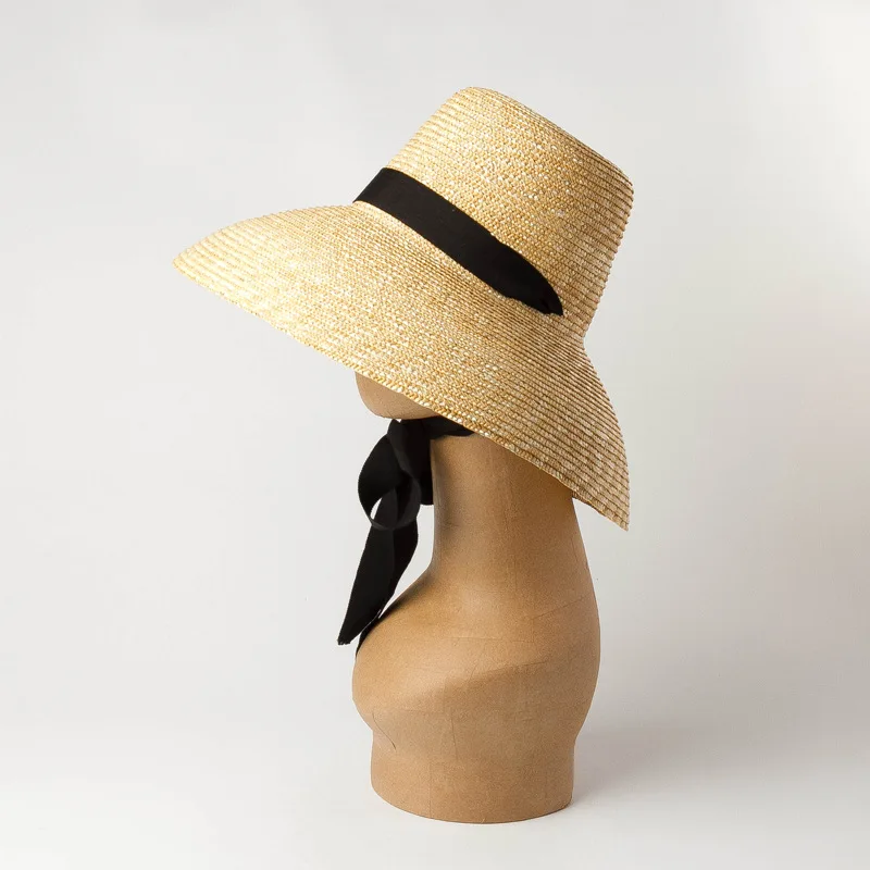 New Wide Brim Beach Hats With Neck Tie For Women Large UV Protection Sun Hats Summer Big Brim Wheat Straw Hats Wholesale
New Wide Brim Beach Hats With Neck Tie For Women Large UV Protection Sun Hats Summer Big Brim Wheat Straw Hats Wholesale