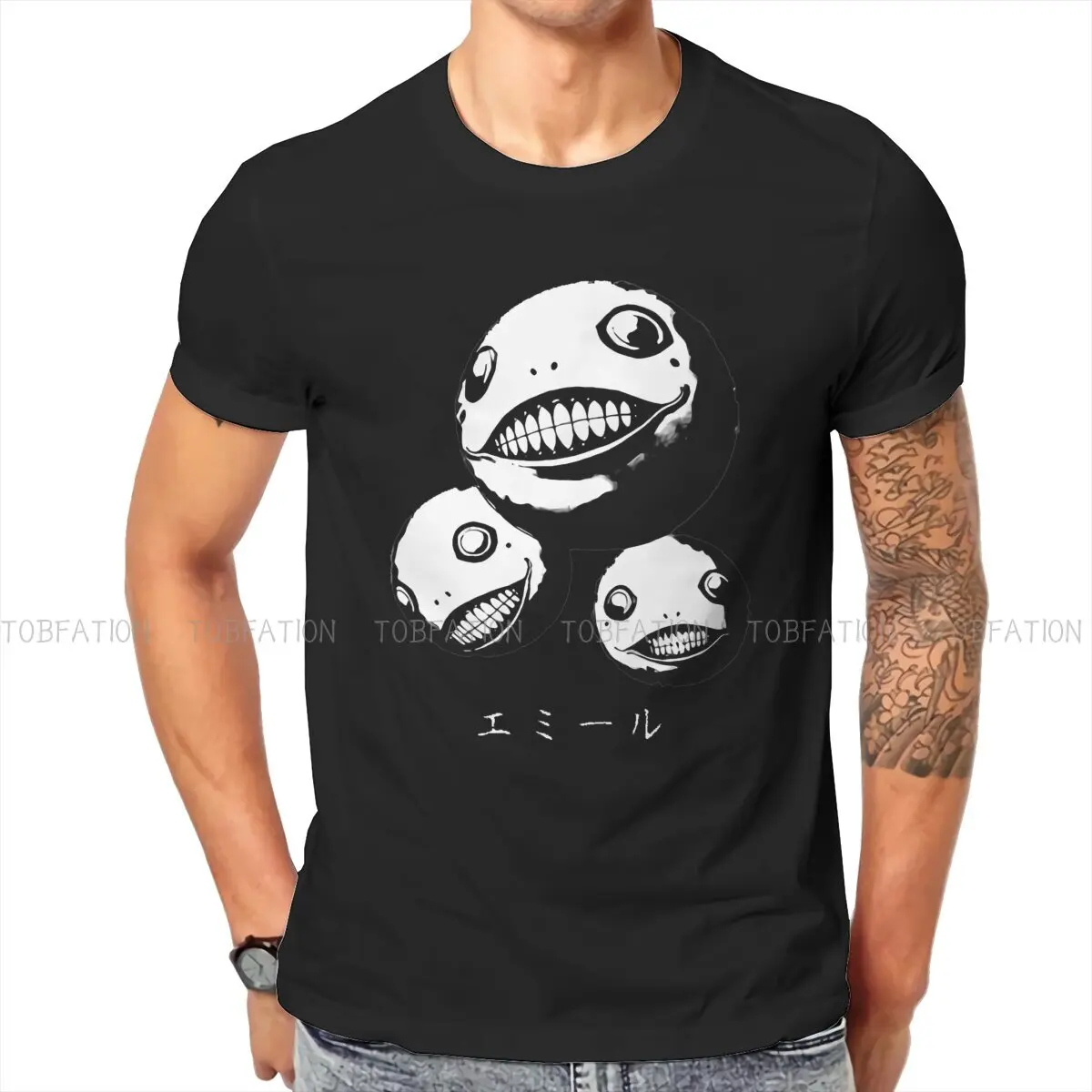 NieR Automata Emils Tshirt Homme Men's Polyester Clothes Blusas T Shirt For Men
NieR Automata Emils Tshirt Homme Men's Polyester Clothes Blusas T Shirt For Men